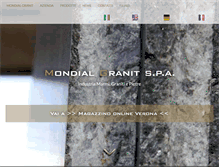 Tablet Screenshot of mondialgranit.com
